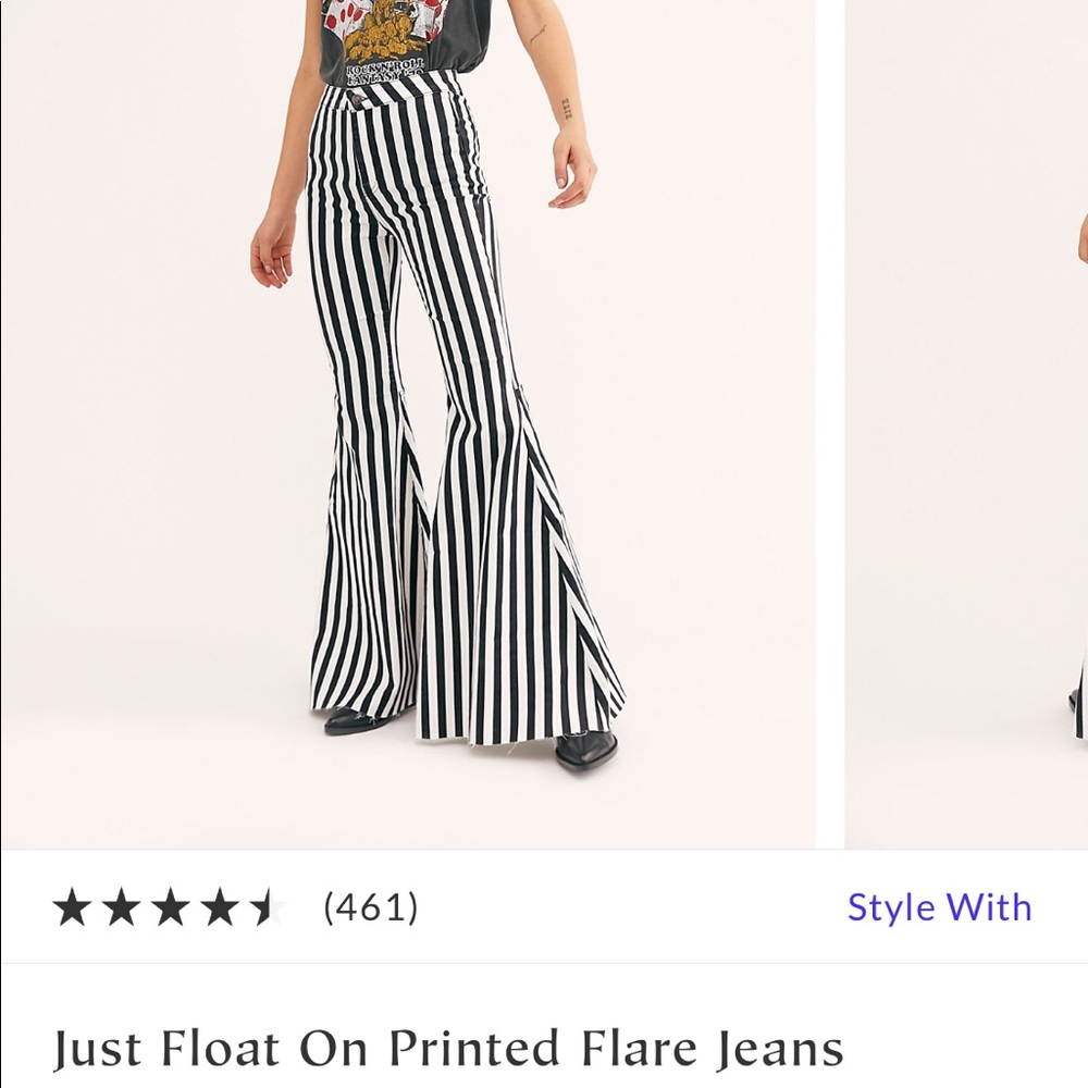 ISO!!!! FREE PEOPLE Just float on flare jeans